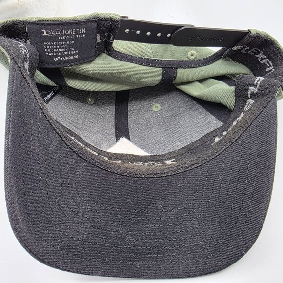 Travis Mathew Tree Canopy Mens Green Black Golf Hat Adjustable Snapback Casual - Picture 7 of 9